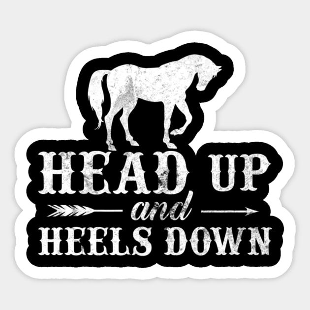 head up and heels down Sticker by fioruna25